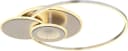 GLOBO LIGHTING Deckenleuchte BELTRAN silberfarben matt dimmbar LED Bild 5