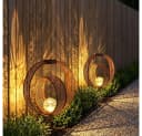 GLOBO LIGHTING Solarleuchte Orientalisch Braun 2er Set Bild 2