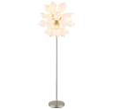 GLOBO LIGHTING Stehlampe Nickel-matt Glaskugeln Bild 1