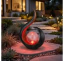 GLOBO LIGHTING LED Solarleuchte Schwarz RGB Farbwechsel 2er Pack Bild 4