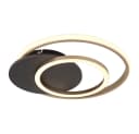 GLOBO LIGHTING LED Deckenleuchte Warmweiß Grau/Champagner Bild 1