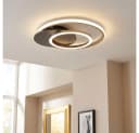 GLOBO LIGHTING LED Deckenleuchte Warmweiß Grau/Champagner Bild 3