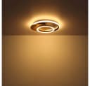 GLOBO LIGHTING LED Deckenleuchte Warmweiß Grau/Champagner Bild 5