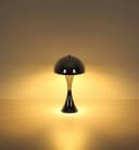 MY HOME Tischleuchte Dima Pilzlampe Chrom Metall Bild 1