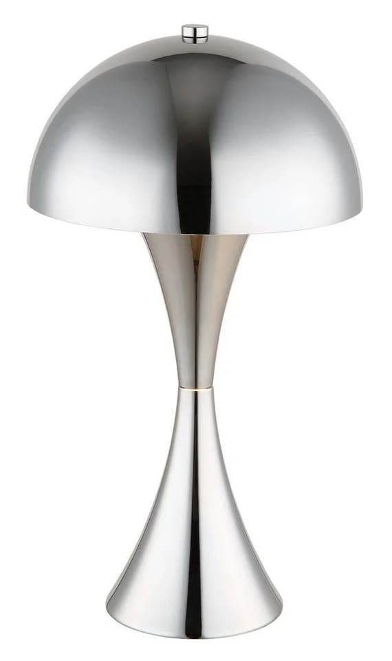MY HOME Tischleuchte Dima Pilzlampe Chrom Metall - Bild 4