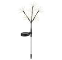 GLOBO LIGHTING Solarleuchte Edelstahl Warmweiß LED Bild 1