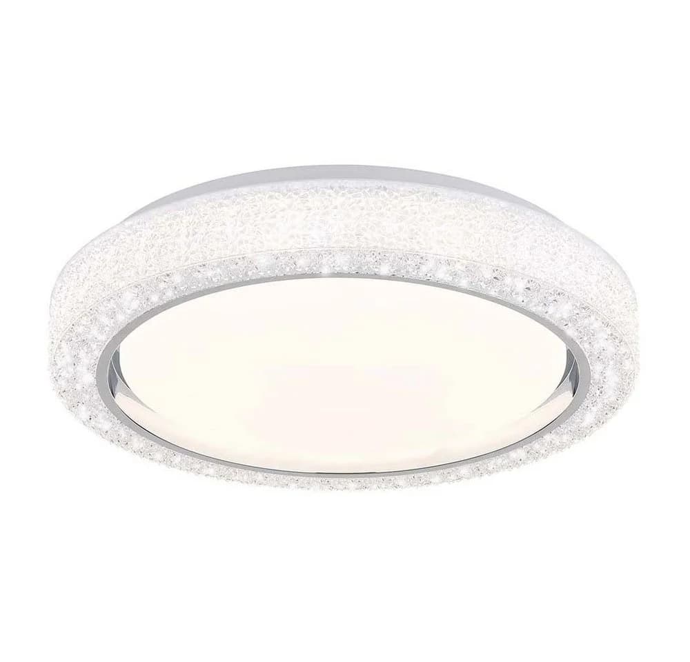 GLOBO LIGHTING LED Deckenleuchte mit CCT-Funktion und Kristallen