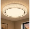 GLOBO LIGHTING LED Deckenleuchte mit CCT-Funktion und Kristallen Bild 2