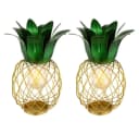GLOBO LIGHTING Solarleuchte Ananas LED Warmweiß 2er Set Bild 1