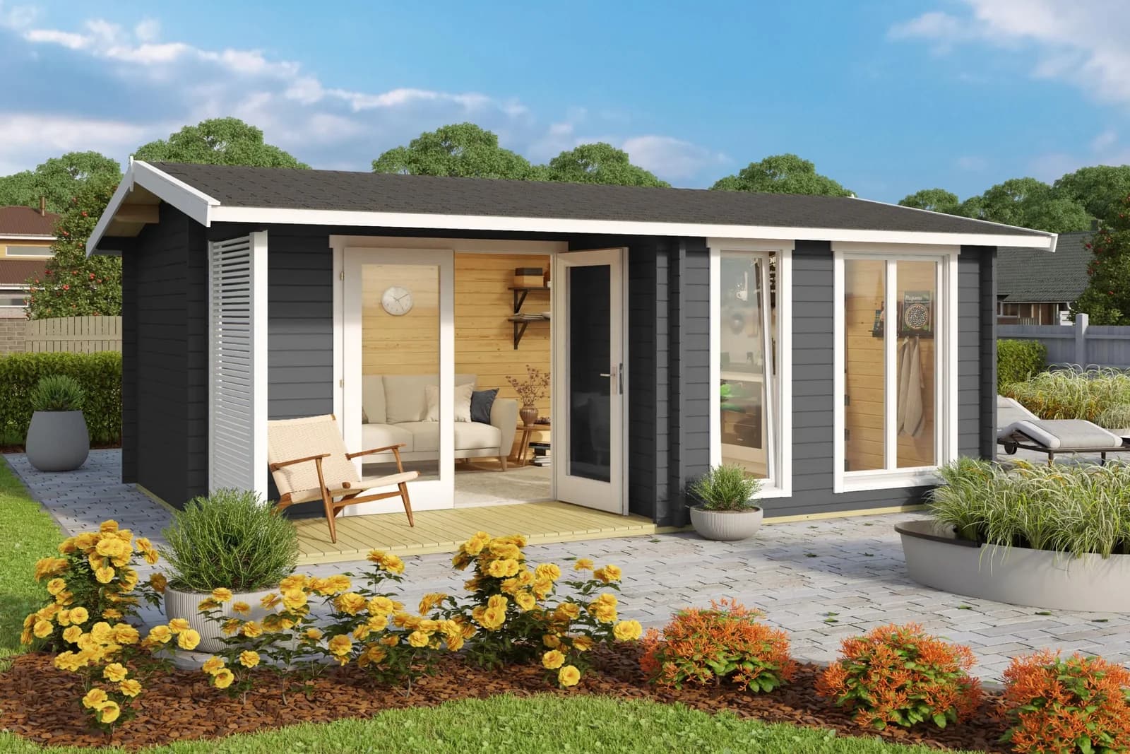 Lasita Maja Gartenhaus Brighton Carbongrau