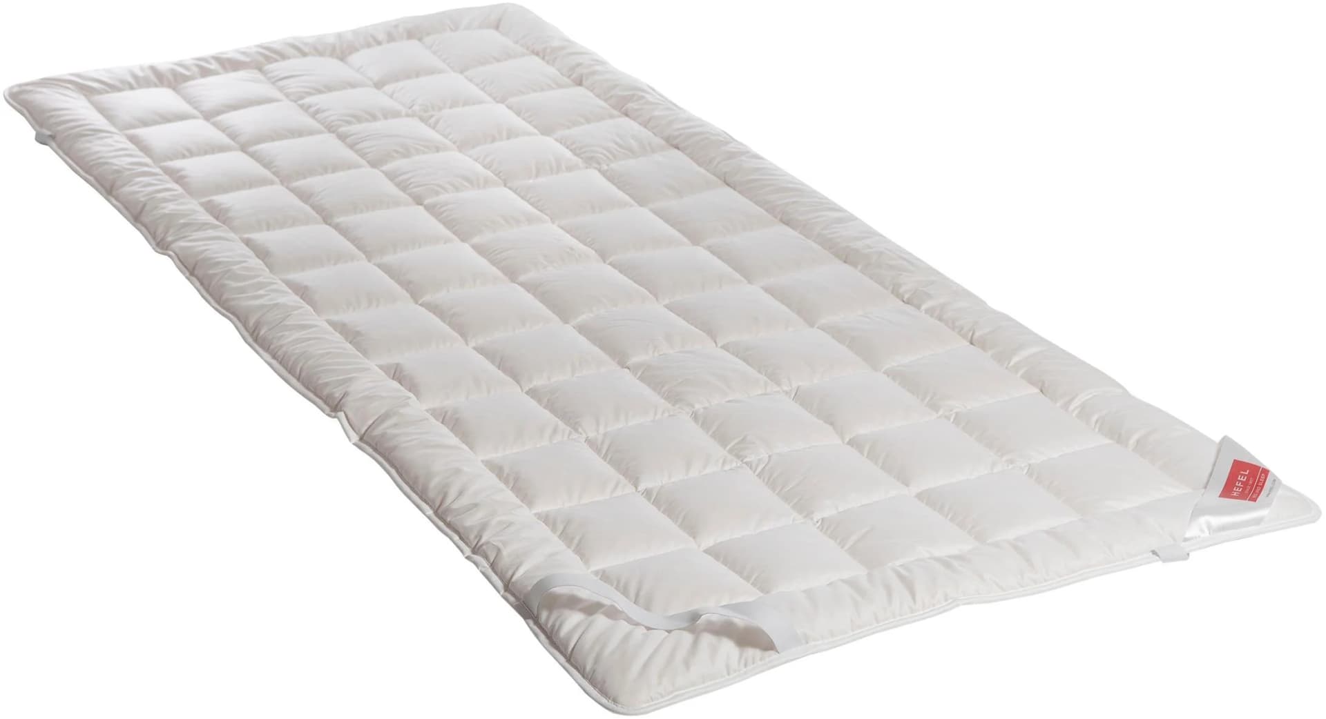 HEFEL Matratzenauflage Pure Wool Weiß Atmungsaktiv