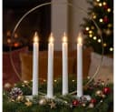 EGLO LED Kerzenständer Weiß mit 4 warmweißen LEDs Bild 2