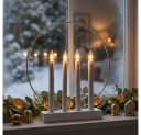 EGLO LED Kerzenständer Weiß mit 4 warmweißen LEDs Bild 3