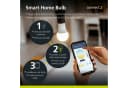EGLO Deckenleuchte PARRAPOS-Z Schwarz TuneableWhite ZigBee 3.0 Disco-Modus Bild 3
