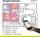 EGLO Deckenleuchte PARRAPOS-Z Schwarz TuneableWhite ZigBee 3.0 Disco-Modus Bild 5