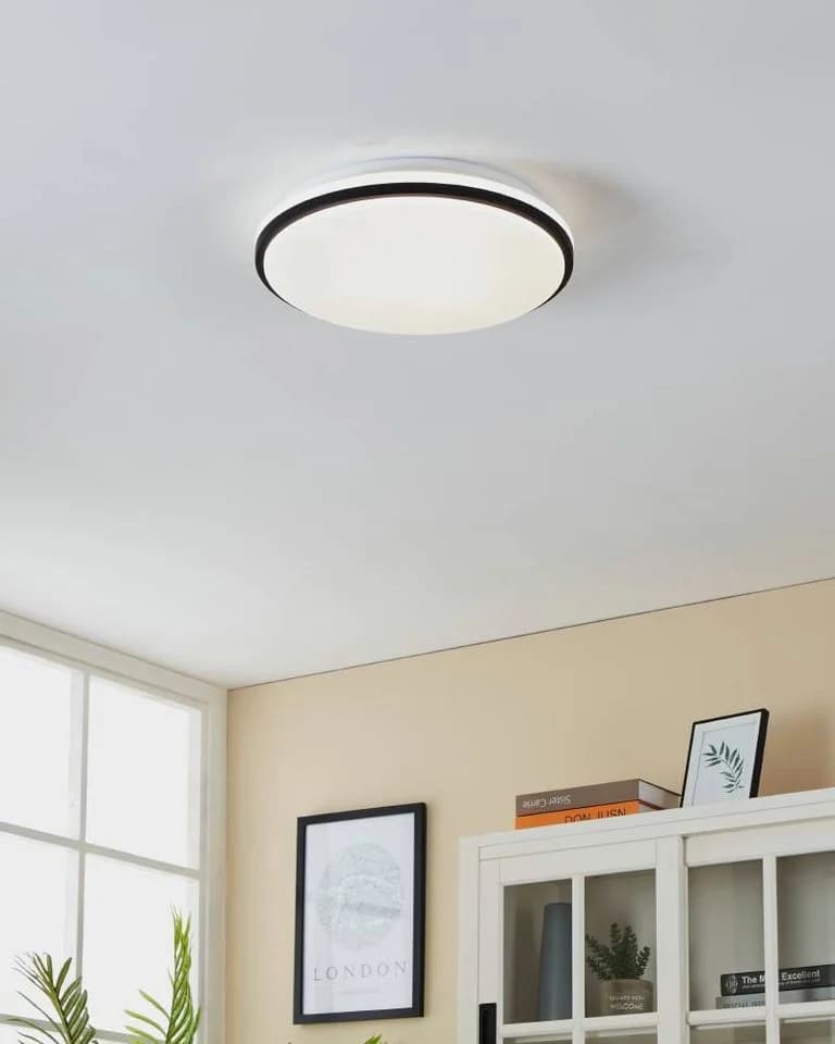 EGLO Deckenleuchte PINETTO LED Neutralweiß Bürolampe - Bild 1