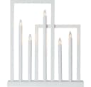 EGLO LED Kerzenständer FRAME Weiß 5-flammig mit Leuchtmittel Bild 1