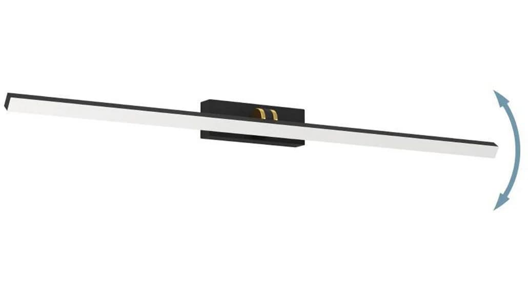 EGLO Spiegelleuchte VERDELLO Schwarz Messing LED CCT - Bild 3