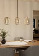 Eglo Hängeleuchte Romazzina Beige Stahl Pendelleuchte 3-flammig Bild 1