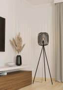 EGLO Stehlampe ROMAZZINA Stahl Dreibein 140,5x32,5cm Bild 3