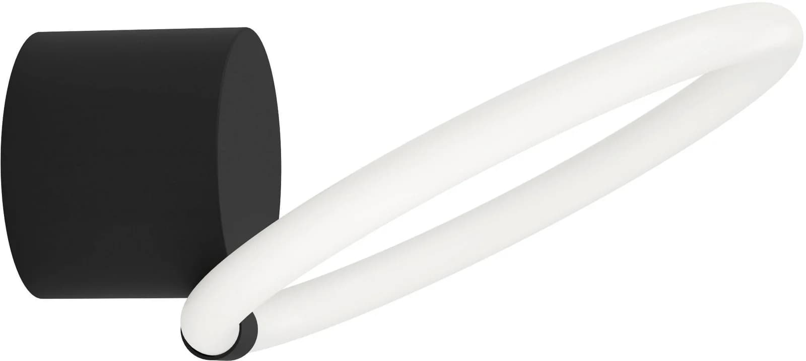 LED-Wandleuchte Caranacoa Eglo Schwarz/Weiß