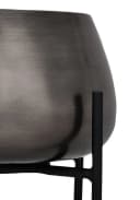 EGLO Living Übertopf Sakata Metall Nickel-Antik Schwarz Bild 3