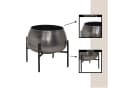 EGLO Living Übertopf Sakata Metall Nickel-Antik Schwarz Bild 4