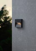EGLO Wandleuchte Maruggio schwarz LED Außenleuchte IP65 Bild 1
