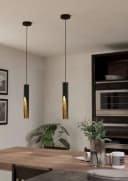 EGLO Hängeleuchte BARBOTTO Schwarz Gold LED Bild 1