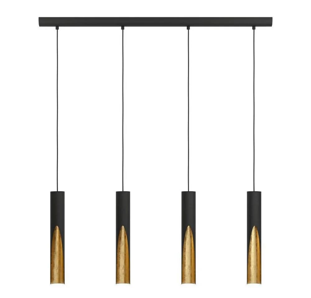 EGLO Hängeleuchte BARBOTTO Schwarz/Gold LED - Bild 3