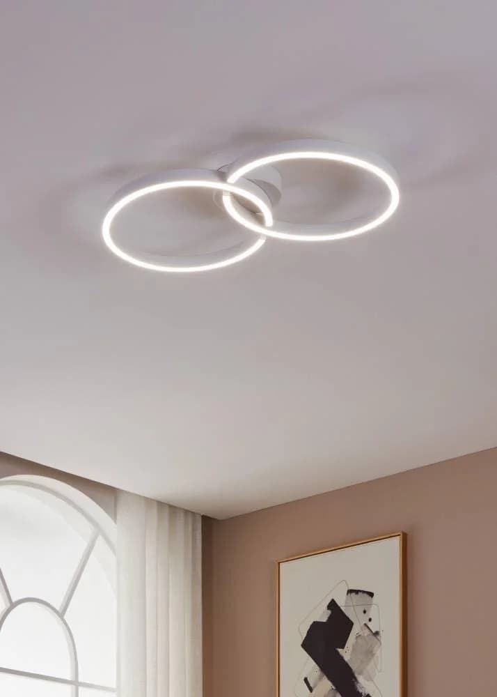 Eglo LED-Deckenlampe Armandolo Weiß CCT RGB