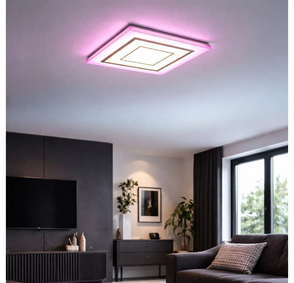 EGLO LED Deckenleuchte RGB Farbwechsel Fernbedienung Dimmbar - Bild 3