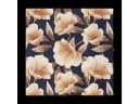 EGLO Papierservietten Motiv Blüten Mahuli Blau Apricot 20er Pack Bild 2