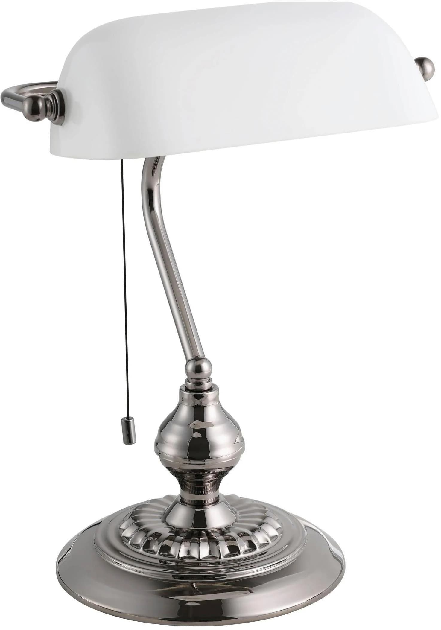 EGLO Tischleuchte Banker Vintage Retro E27 Schreibtischlampe