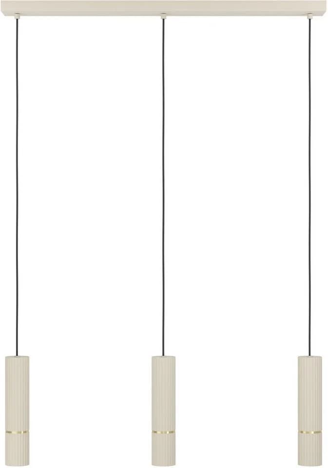 Eglo Hängeleuchte Caminia Sandfarben Stahl 3-flg. - Bild 5