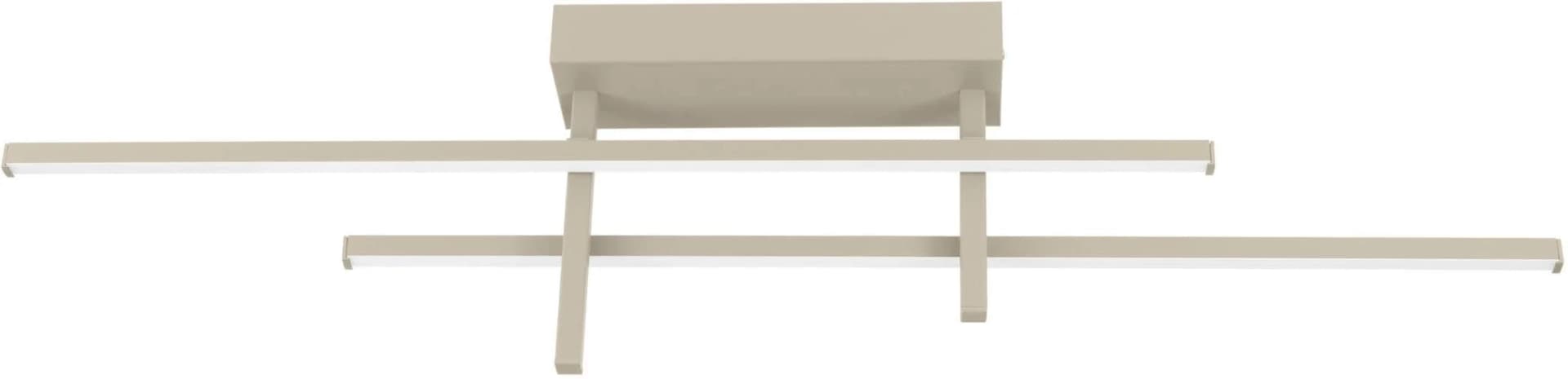 EGLO LED Deckenleuchte TREPILIANO - Sandfarben, Modern