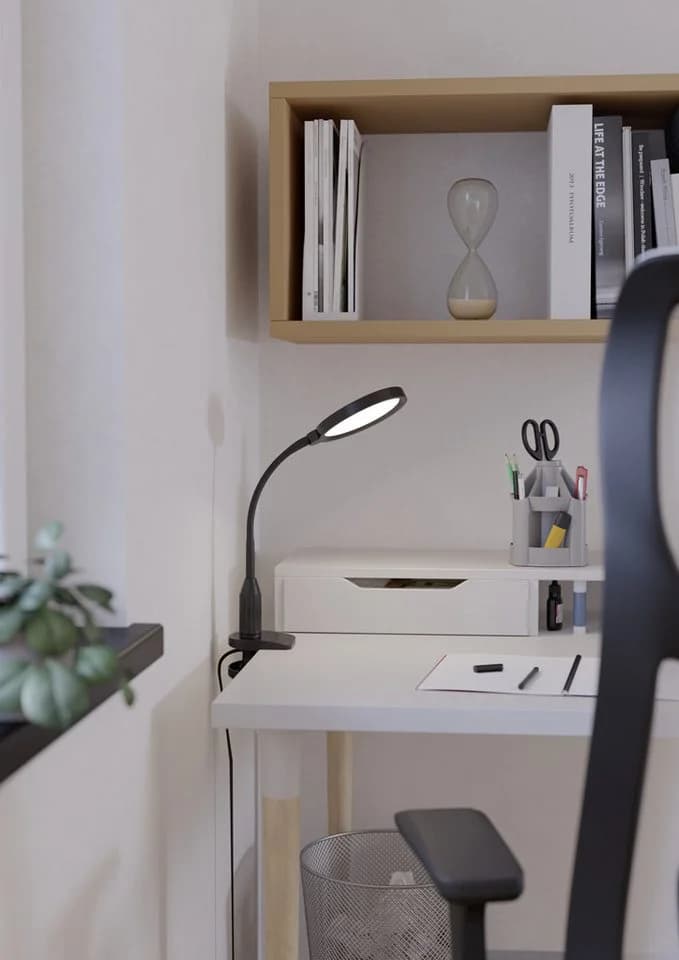 EGLO Klemmleuchte LAURO Klemmlicht Kunststoff LED 1x5,5W IP20 Schwarz