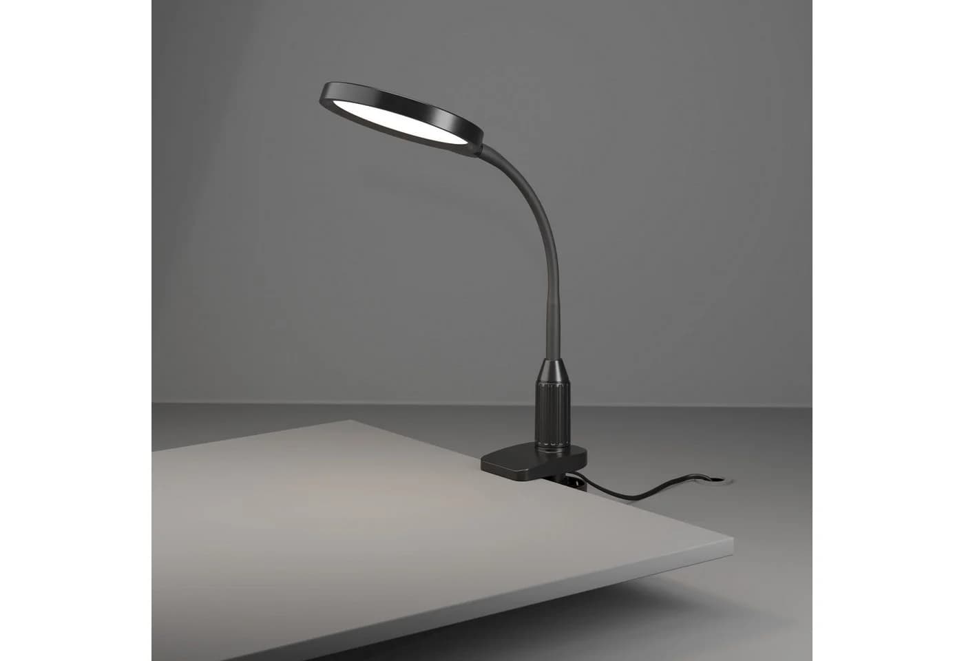 EGLO Klemmleuchte LAURO Klemmlicht Kunststoff LED 1x5,5W IP20 Schwarz - Bild 3
