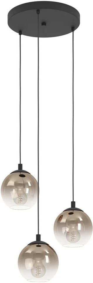 EGLO Hängeleuchte ARISCANI 1 Pendellampe Stahl E27 3x60W IP20 - Bild 2