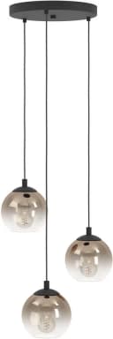 EGLO Hängeleuchte ARISCANI 1 Pendellampe Stahl E27 3x60W IP20 Bild 3