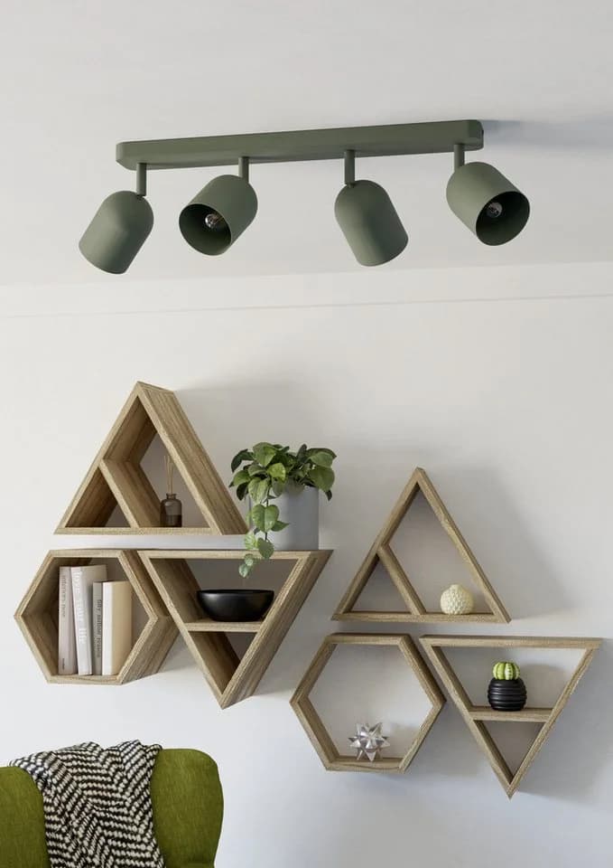 EGLO LED Deckenstrahler Tilston Grün 4er Spot - Bild 5