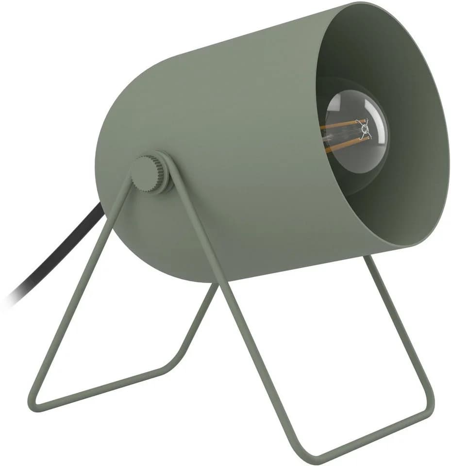 EGLO Tischleuchte TILSTON Tischlampe Lodengrün Metall - Bild 2