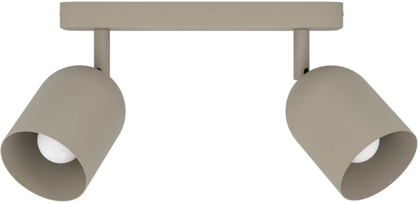EGLO Deckenspot TILSTON Spotlampe Stahl Sandfarben 2x E14 - Bild 4