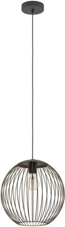 EGLO Hängeleuchte ALMANZORA Pendellampe Stahl E27 1X60W IP20 Bild 2
