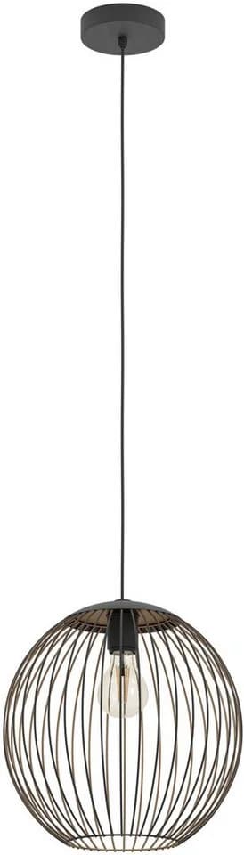 EGLO Hängeleuchte ALMANZORA Pendellampe Stahl E27 1X60W IP20 - Bild 2