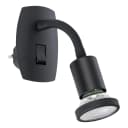 EGLO Steckdosenleuchte PARRINI Steckerlampe Schwarz LED Bild 3
