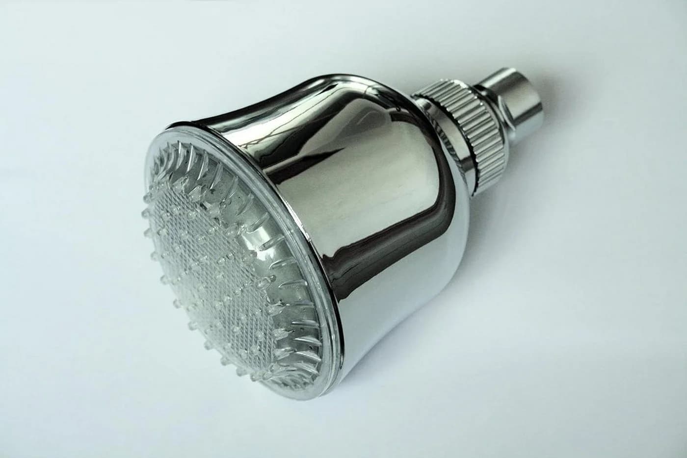 Steinbach LED Duschkopf rund für Solardusche 1/2" IG