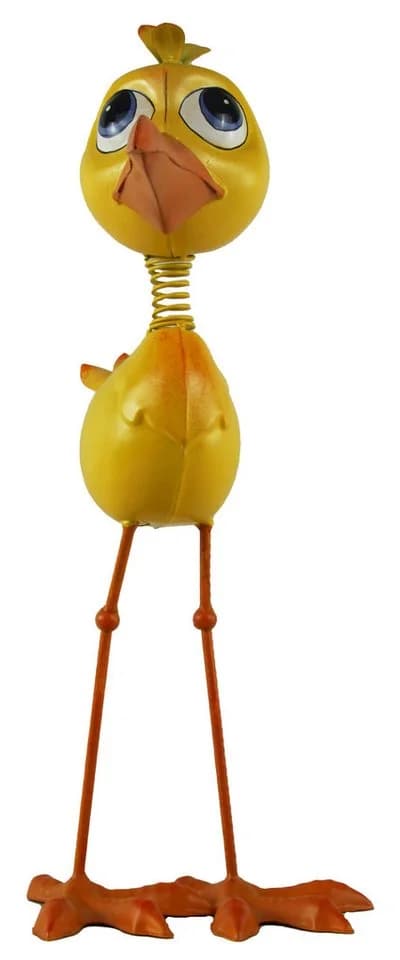GerrysGardenAustria Dekofigur Vogel Fridolin Gelb Metall - Bild 2