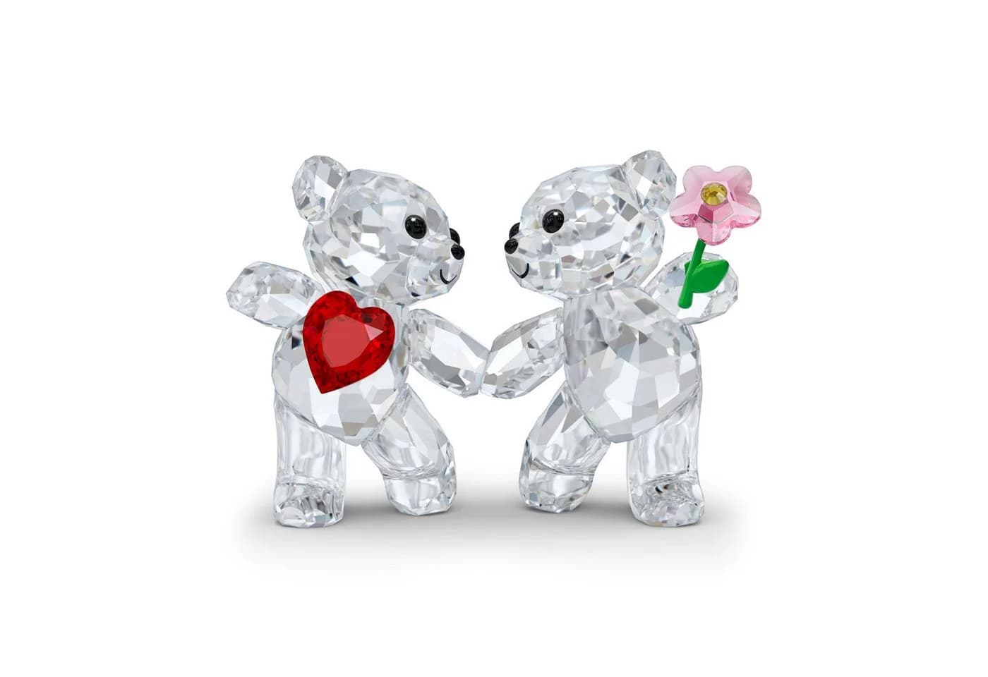 Swarovski Dekofigur "LIEBE" Kris Bär Zusammen glücklich Kristall