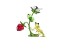 Swarovski Dekofigur Idyllia Frosch Kristall Metall Bild 1